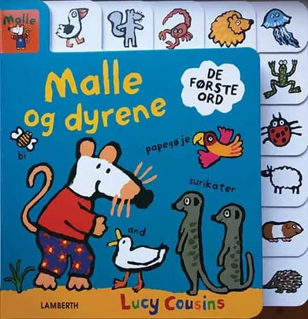 Malle og dyrene af Lucy Cousins