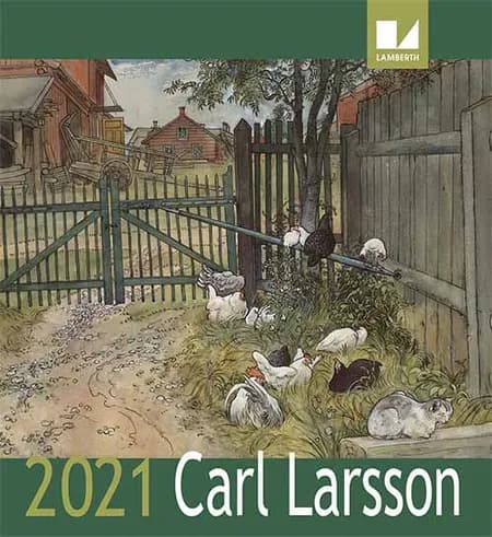 Carl Larsson kalender 2021 