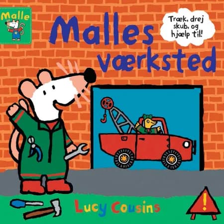 Malles værksted af Lucy Cousins