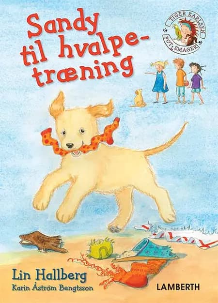 Sandy til hvalpetræning af Lin Hallberg