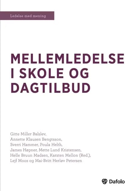 Mellemledelse i skole og dagtilbud af Mai-Britt Herløv Petersen