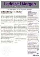 Ledelse i Morgen, Nr. 8. Maj 2020. 23. årgang.