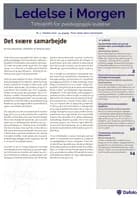 Ledelse i Morgen. Nr. 2. Oktober 2020. Tema: Skole-hjem-samarbejdet af Maria Ørskov Akselvoll, Laila Coldin Lagermann og Ditte Dalum Christoffersen