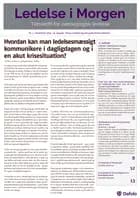 Ledelse i Morgen. Nr. 7. April 2020 (E-tidsskrift, pdf)