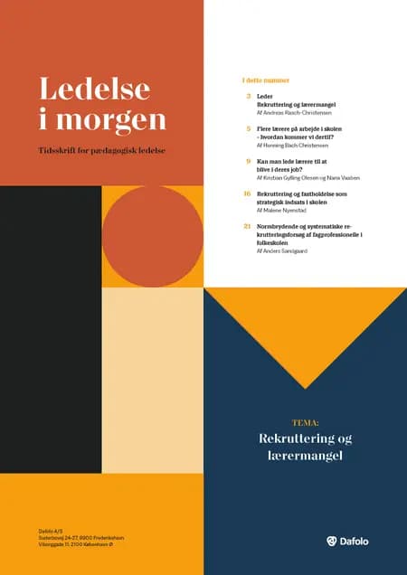 Ledelse i Morgen, Nr. 5, Maj 2022 af Henning Bach Christensen