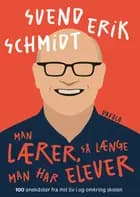 Man lærer, så længe man har elever