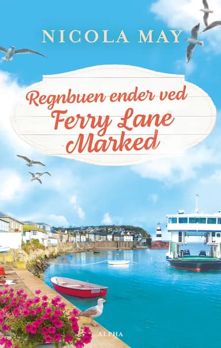 Regnbuen ender ved Ferry Lane Marked af Nicola May