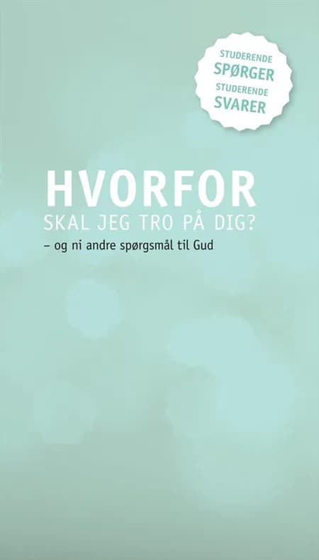 Hvorfor skal jeg tro på dig? 