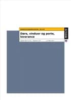 Beskrivelsesanvisning - døre, v & p, lev. - B1.370 