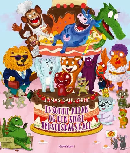 Ensomme Allan og den store fødselsdagskage af Jonas Dahl Grue