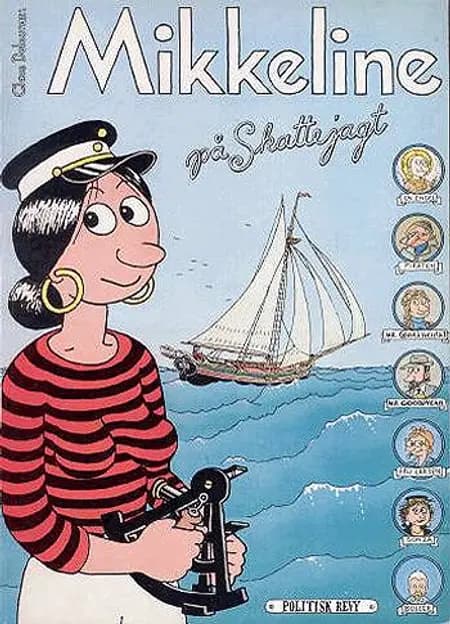 Mikkeline på skattejagt af Claus Deleuran