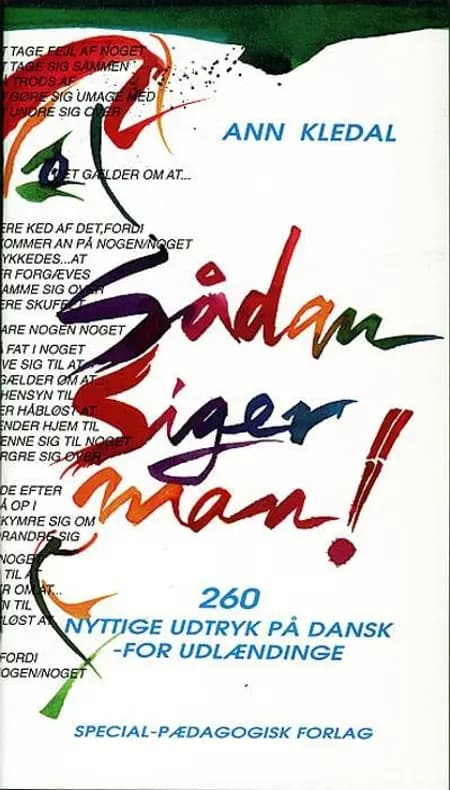 Sådan siger man! af Ann Kledal