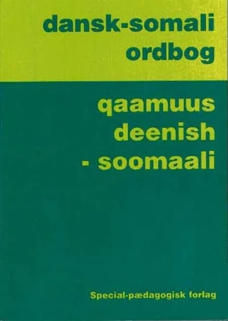 Dansk-somali ordbog af Abdulahi Muqtar Hussein