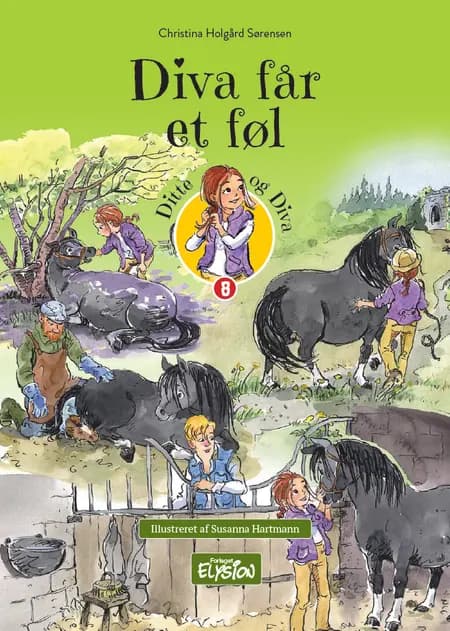 Diva får et føl af Christina Holgård Sørensen