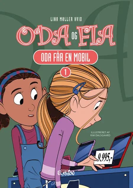 Oda får en mobil af Lina Møller Hvid