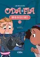 Oda og Fia ser et bæst af Lina Møller Hvid