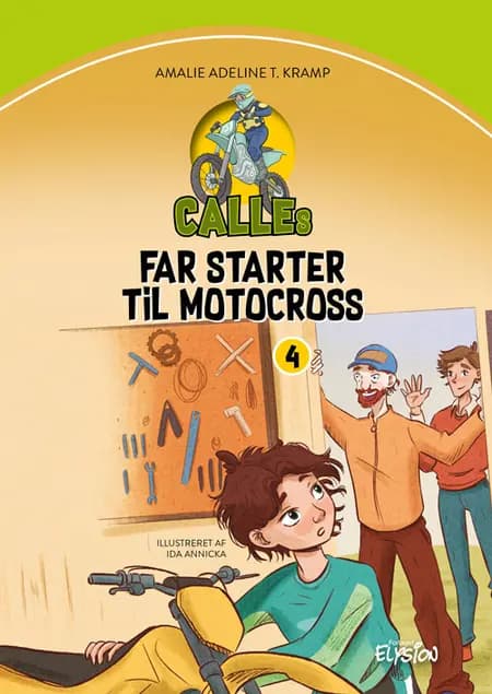 Calles far starter til motocross af Amalie Adeline T. Kramp