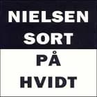 Nielsen sort på hvidt