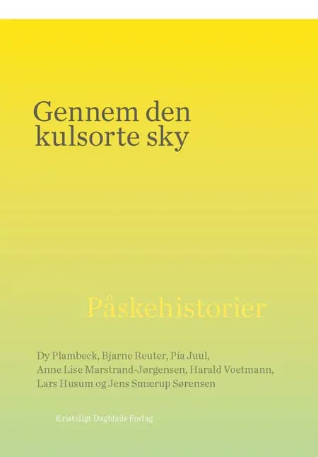 Gennem den kulsorte sky af Harald Voetmann