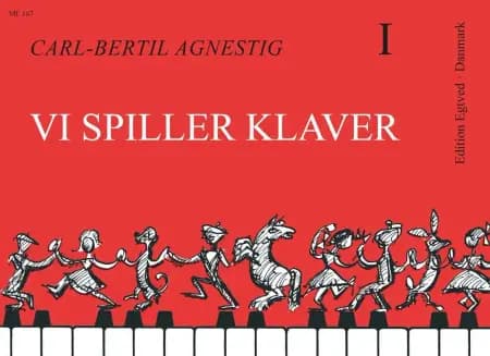 Vi spiller klaver 1 af Carl Bertil Agnestig