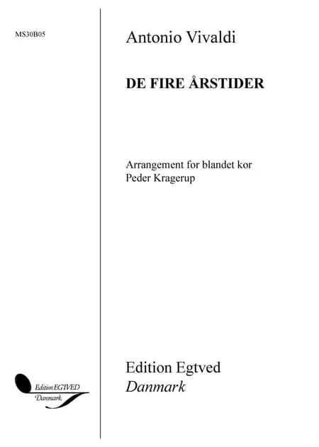 De fire årstider af Antonio Vivaldi