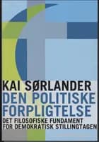 Den politiske forpligtelse af Kai Sørlander