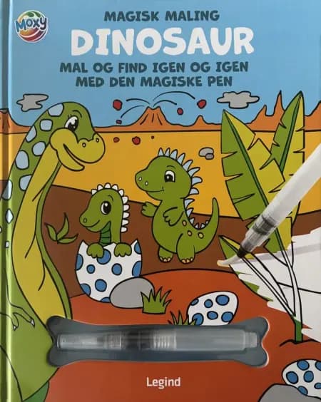 Magisk maling: Dinosaurer 