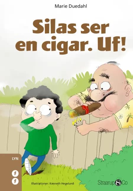 Silas ser en cigar af Marie Duedahl