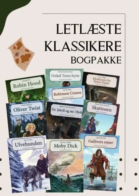 Letlæste klassikere - Bogpakke 1 