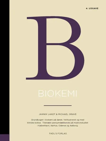 Biokemi 4. udgave af Jannik Landt
