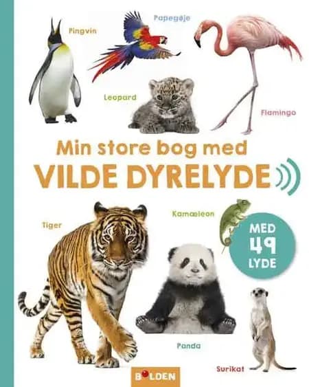 Min store bog med vilde dyrelyde af undefined