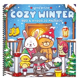 Malebog: Cozy Winter - DeLuxe - Cozy Coloring af Coloring Book Cafe