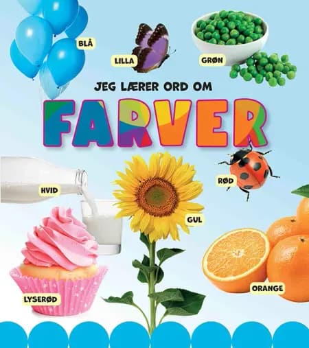 Jeg lærer ord om farver 