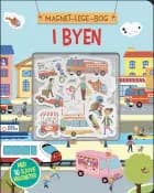 Magnet-lege-bog: I byen