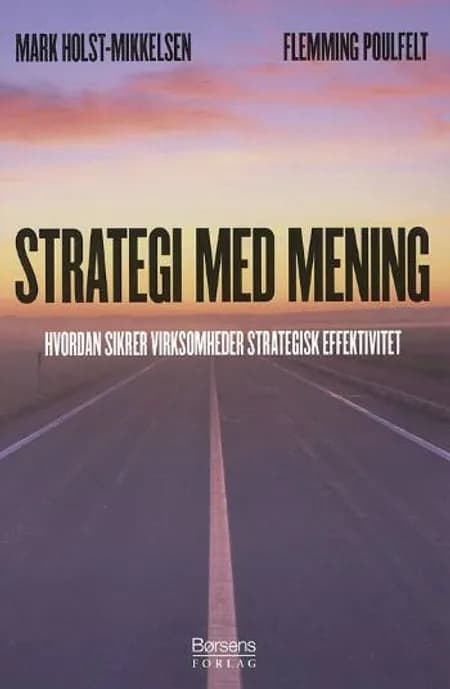 Strategi med mening af Flemming Poulfelt