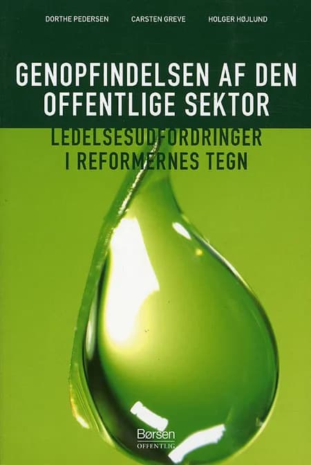 Genopfindelsen af den offentlige sektor af Dorthe Pedersen