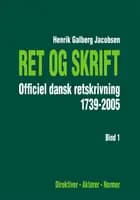 Ret og skrift (bind 1-2)