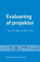 Evaluering af projekter - og andre ting, som ikke er ting
