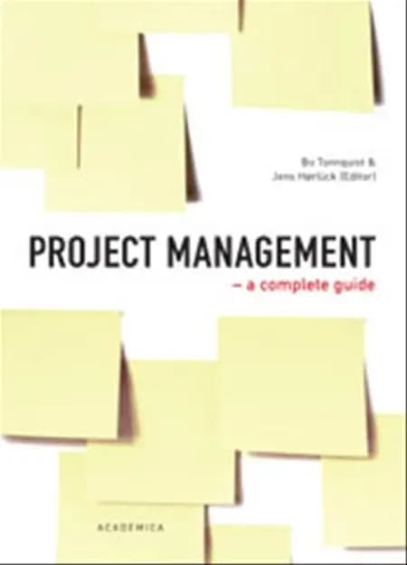 Project management af Bo Tonnquist
