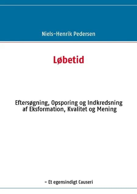 Løbetid af Niels-Henrik Pedersen