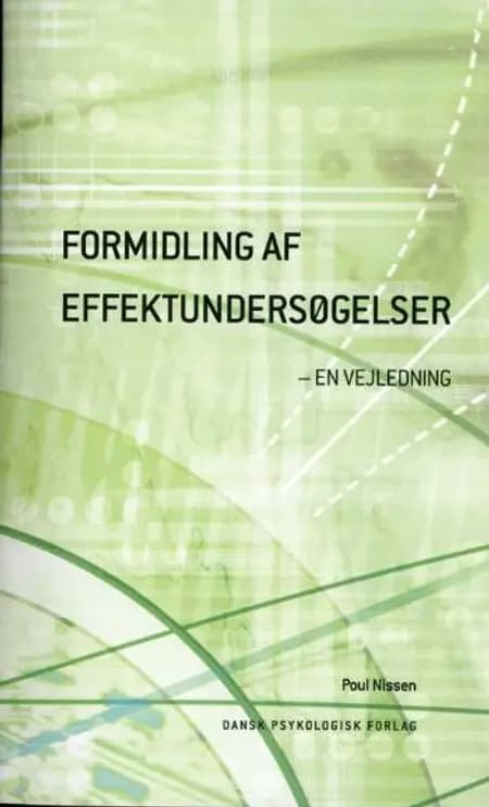 Formidling af effektundersøgelser af Poul Nissen