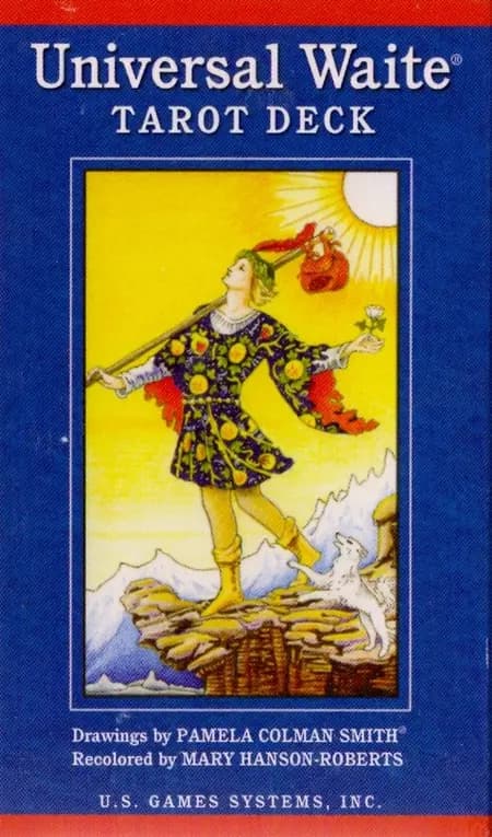 Universal Waite Tarot kort Engelsk af Rider Waite