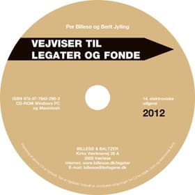 Vejviser til legater og fonde 2012 af Per Billesø