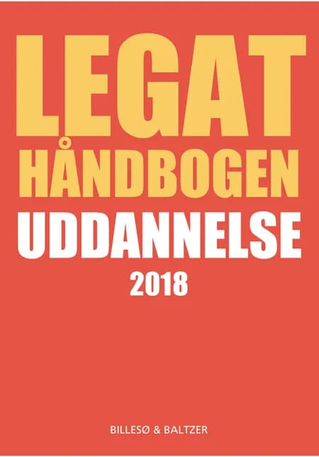 Legathåndbogen uddannelse af Per Billesø