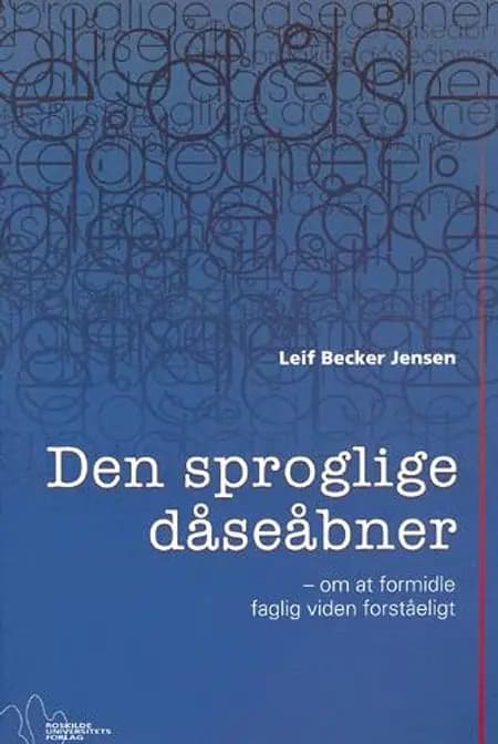 Den sproglige dåseåbner af Leif Becker Jensen