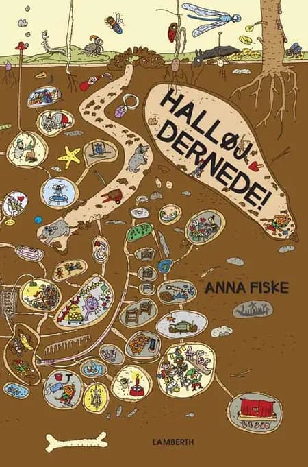 Halløj dernede! af Anna Fiske