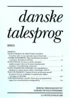 Danske talesprog
