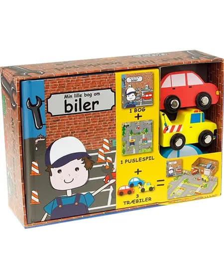 Min lille bog om biler - Aktivitetsæske 