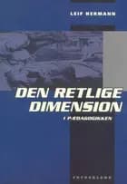 Den retlige dimension i pædagogikken