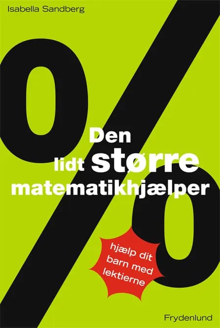 Den lidt større matematikhjælper af Isabella Sandberg